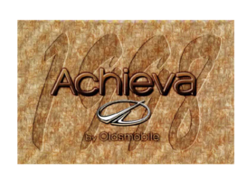 1998 Oldsmobile Achieva