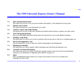 1999 Chevrolet Express