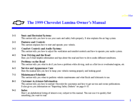 1999 Chevrolet Lumina