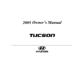 2005 Hyundai Tucson OM