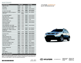 2008 Hyundai Veracruz QRG