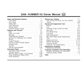 2006 Hummer H2 OM