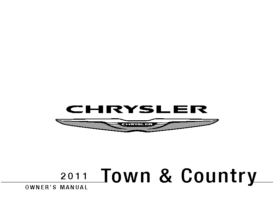 2011 Chrysler Town & Country OM