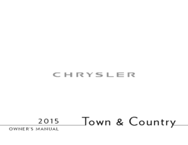 2015 Chrysler Town & Country OM